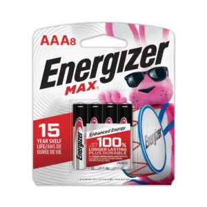 MAX AAA Alkaline Batteries - 8 Pack