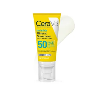 Invisible Mineral Sunscreen SPF 50 Face