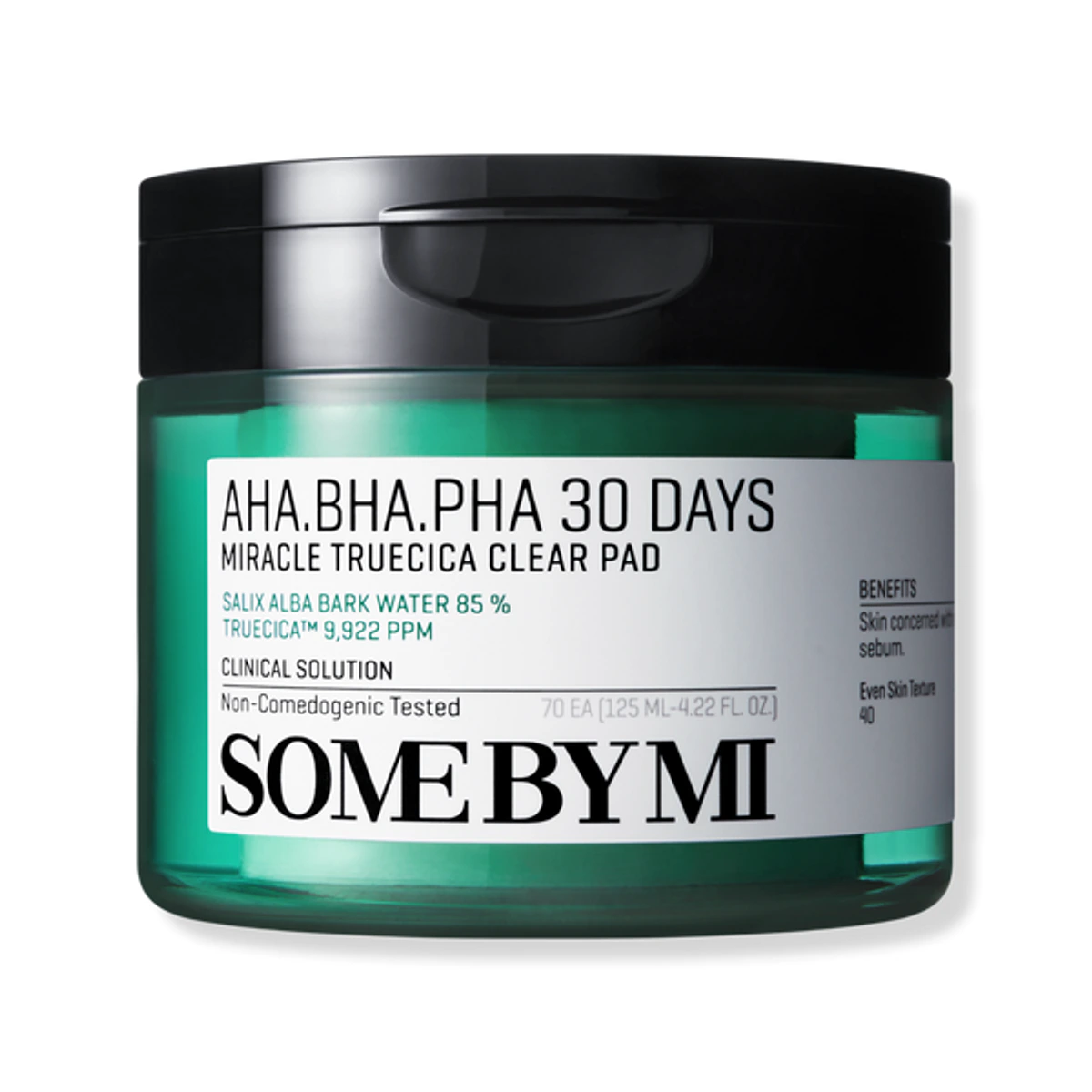 AHA BHA PHA 30 Day Miracle Exfoliating Cica Toner Pads
