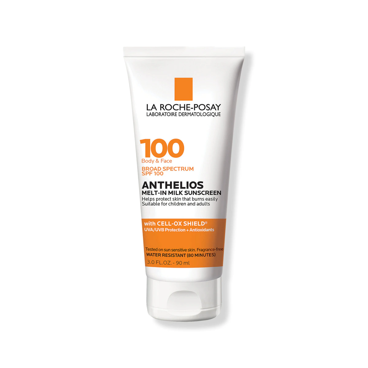 Anthelios Melt-in Milk Body & Face Sunscreen Lotion SPF 100 3 oz