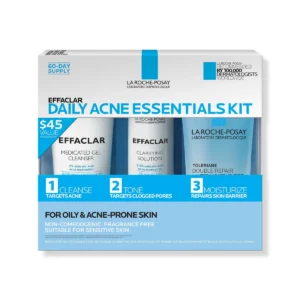 Effaclar Daily Acne Essentials Kit for Oily & Acne-Prone Skin