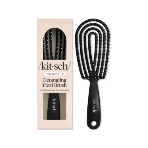 Black Detangling Flexi Brush