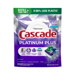 Platinum Plus ActionPacs with Bleach and Dawn Lemon Scent - 62 Count