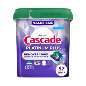 Platinum Plus Dawn Fresh Scent Dishwasher Detergent Pods - 57 Count