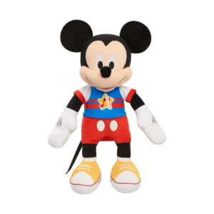 Mickey Mouse Disney Junior Mickey Mouse Funhouse Singing Fun Mickey Mouse 13 Inch Lights and Sounds Feature Plushie, Sings The Wiggle Giggle Song Baby and Toddler Toys
