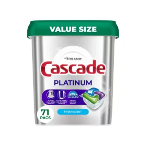 Platinum ActionPacs with Dawn Fresh Scent - 71 Count