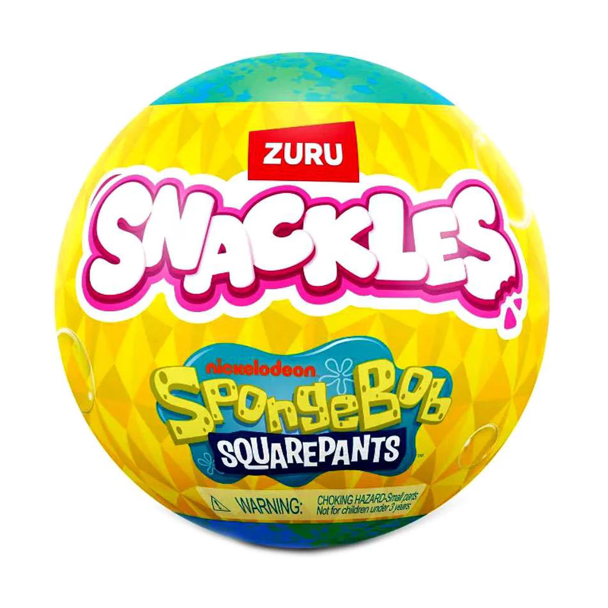 SpongeBob SquarePants Snackles Spongebob Squarepants Series 1 Mystery Pack (1 RANDOM Plush)