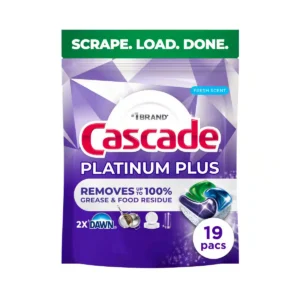 Platinum Plus Dawn Fresh Scent Dishwasher Detergent Pods - 19 Count