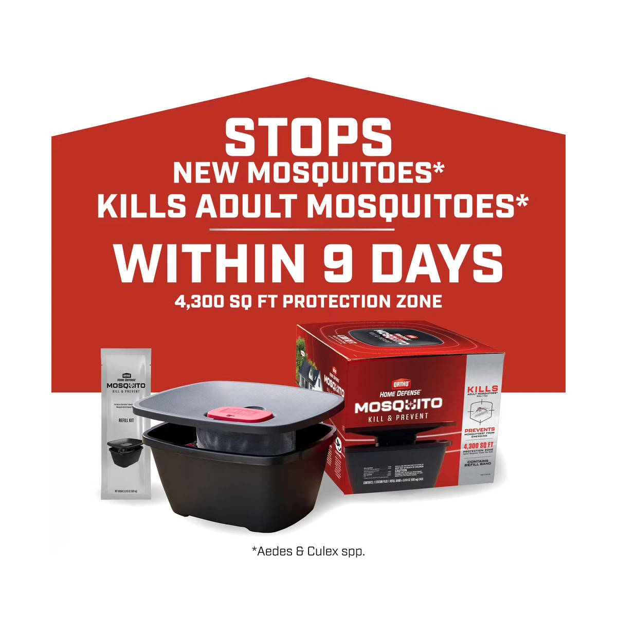 Home Defense Mosquito Kill and Prevent Station