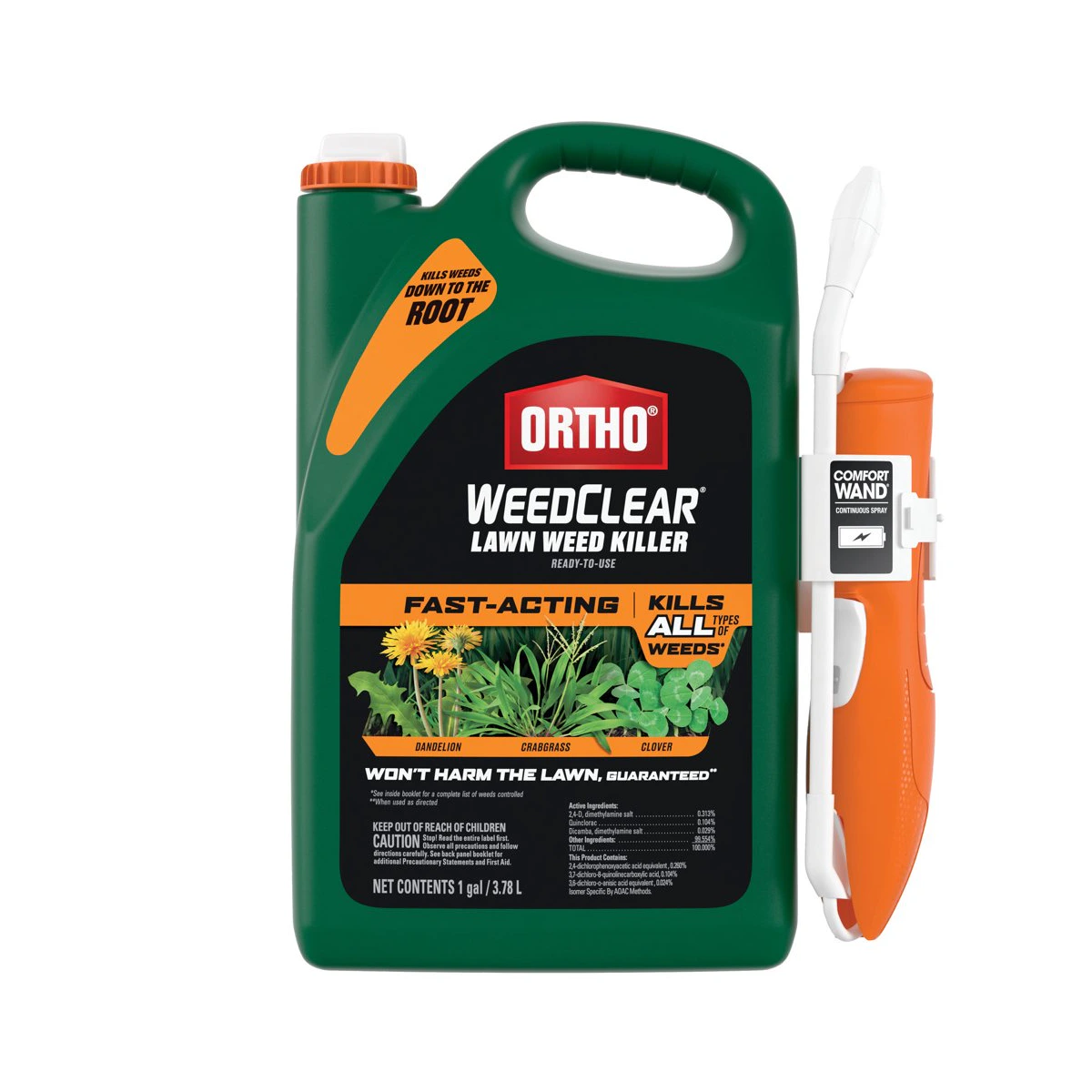 WeedClear Lawn Weed Killer with Comfort Wand 1 gal