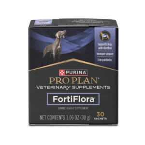 FortiFlora Powder Probiotic Digestive Supplement for Dogs, 30 Count