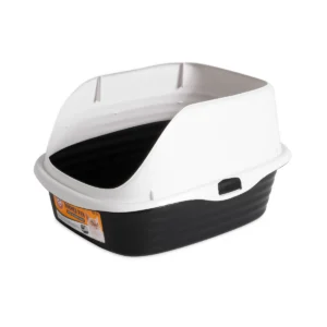 Large Rimmed Wave Cat Litter Box