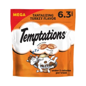 Classic Tantalizing Turkey Soft & Crunchy Cat Treats, 6.3-oz Bag