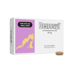 Denosyl Liver Health Tablets for Small Dogs & Cats, 30 Count