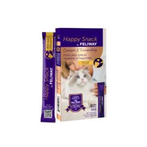 Happy Snack Chicken Puree Calming Supplement for Cats, 12 Count