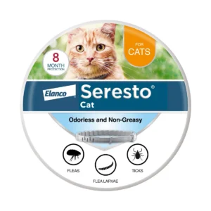 Flea & Tick Collar for Cats, 1 Collar, 8-Month Supply