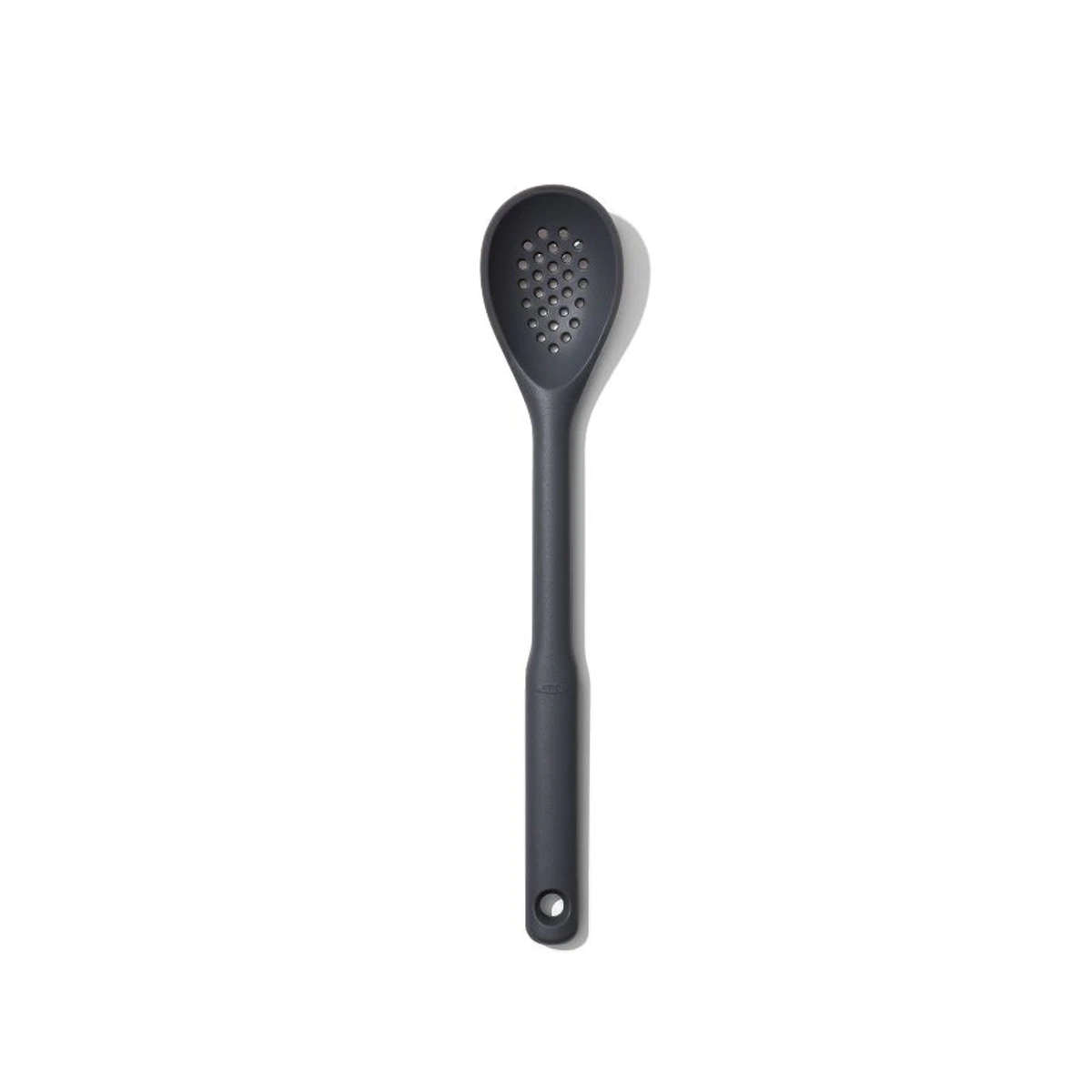 Good Grips Silicone Slotted Spoon - Peppercorn