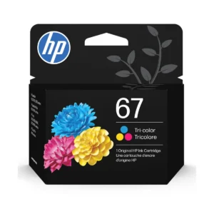 67 Tri-Color Original Ink Cartridge, 3YM55AN