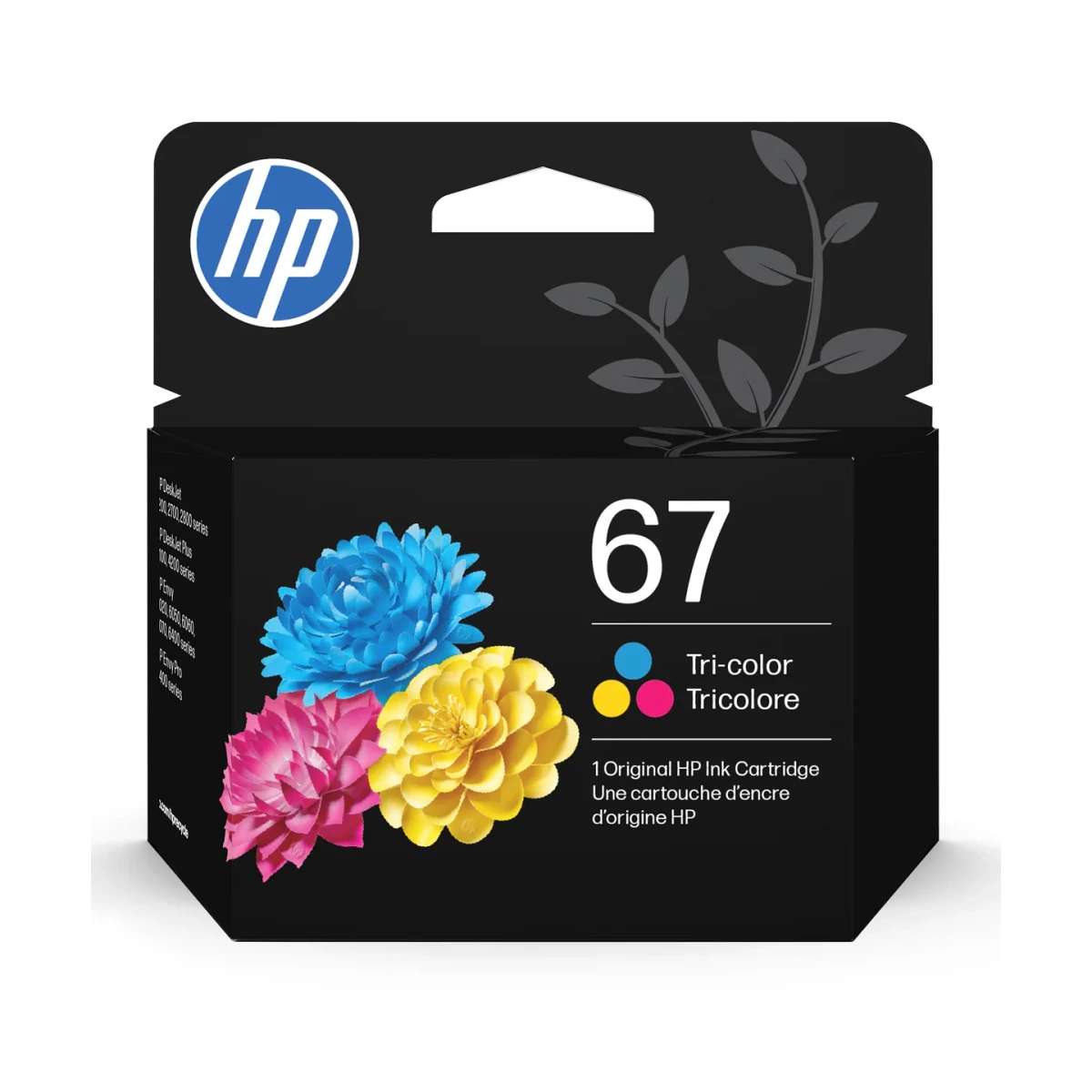 67 Tri-Color Original Ink Cartridge, 3YM55AN