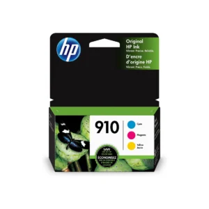 910 Cyan, Magenta and Yellow Original Ink Cartridges, 3 Pack