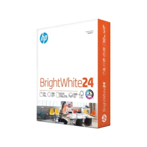 Brightwhite24 Inkjet Paper, 24 lb, 8.5 x 11 in, 500 Sheets