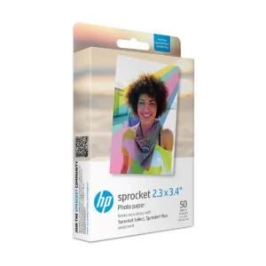 Sprocket ZINK Sticky-Back Photo Paper, 2.3 x 3.4 in, 50 Sheets
