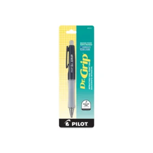 Dr. Grip Retractable Ballpoint Pen, Medium Point, Blue Ink, 1 Pack