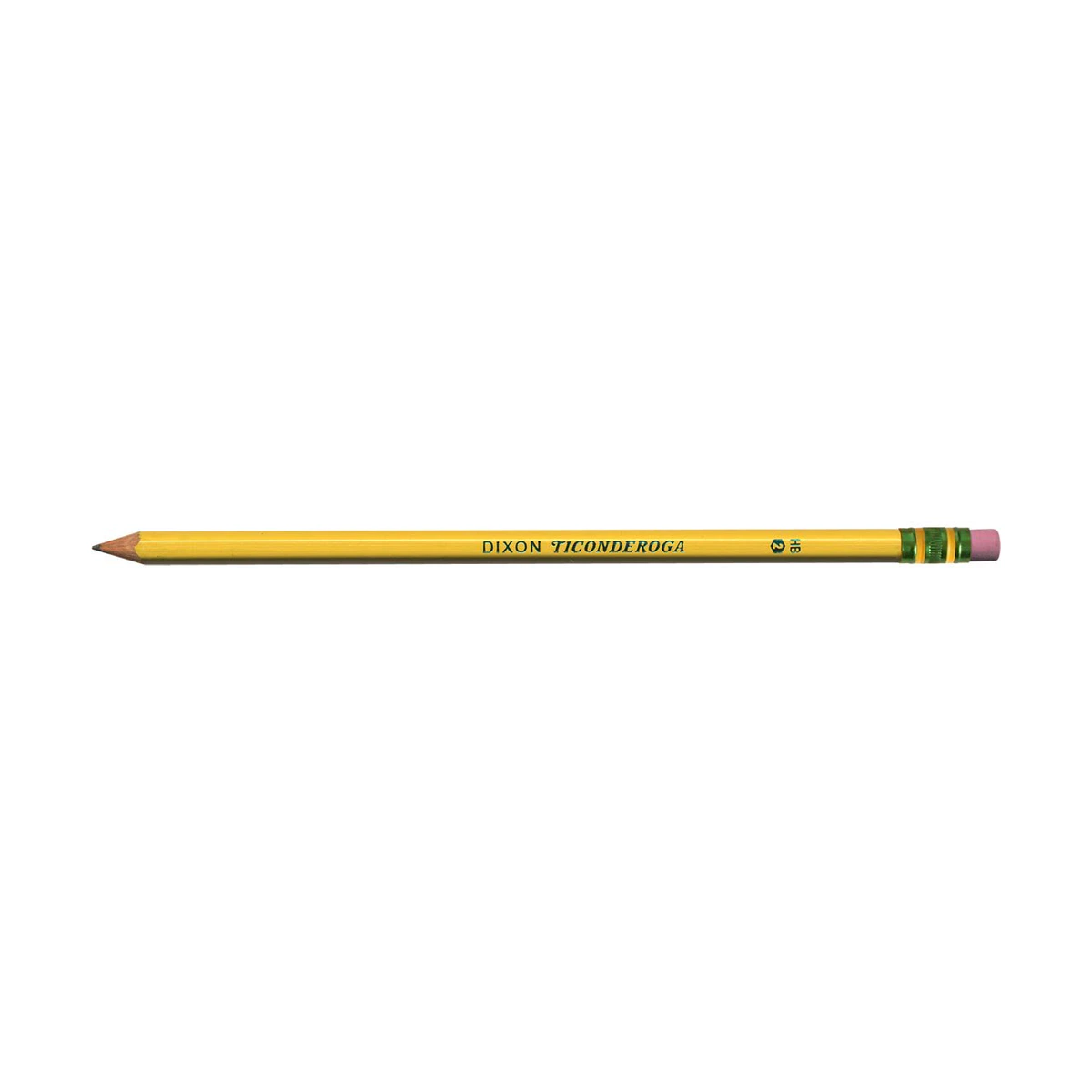 Pre-Sharpened Wood Pencils, HB #2, Yellow, 12 Count