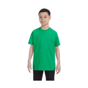 G500B Heavy Cotton Youth Short Sleeve T-Shirt, Cobalt