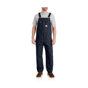 Relaxed Fit Duck Bib Overall, Navy