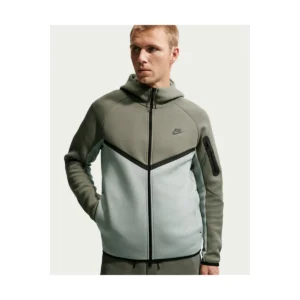 Tech Men's Fleece Windrunner Full-Zip Jacket, Green