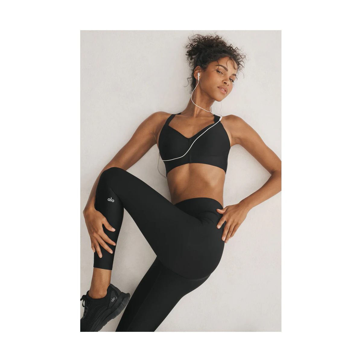 7/8 High-Waist Airlift Legging, Black