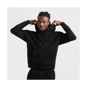 Powerblend Hoodie with C Logo, Black