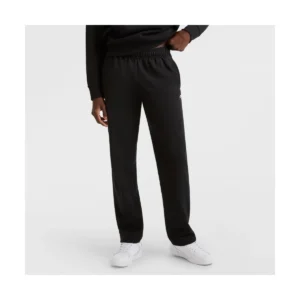 Powerblend Open-Hem Sweatpants with C Logo, Black