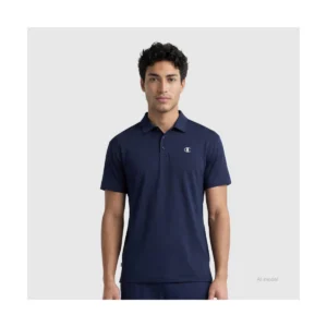 Sport Polo with C Logo, Deep Navy