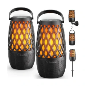 L12 Outdoor Torch Light Bluetooth Speakers - Abunda 2 Pack