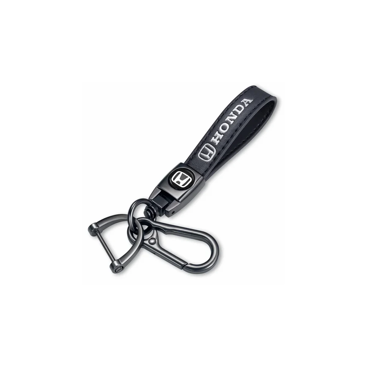 Premium Leather Car Keychain