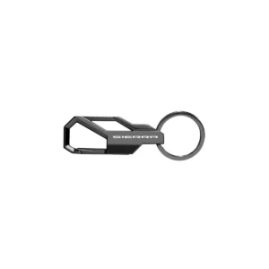 Sierra Gunmetal Carabiner Keychain