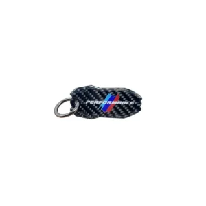 Carbon Fiber M Performance Emblem Keyring