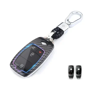 ABS Carbon Fiber Pattern Key Fob Cover