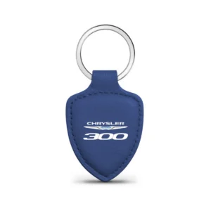 300 Blue Shield Genuine Leather Keychain