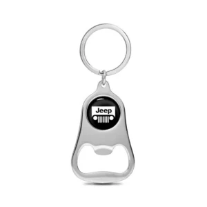 Grill Black Logo Bottle Opener Keychain