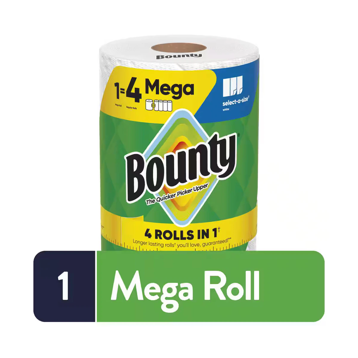 Select-A-Size White Paper Towel Roll - 1 Mega Roll