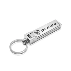 Demon Foldable Chrome Keychain
