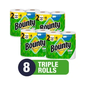 Select-A-Size White Paper Towel Roll - 8 Triple Rolls