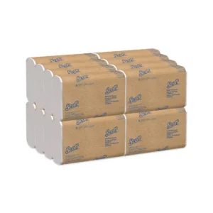 Essential Multi-Fold White Towels - 16 Packs
