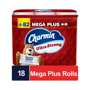 Ultra Strong Toilet Paper - 18 Mega Plus Rolls