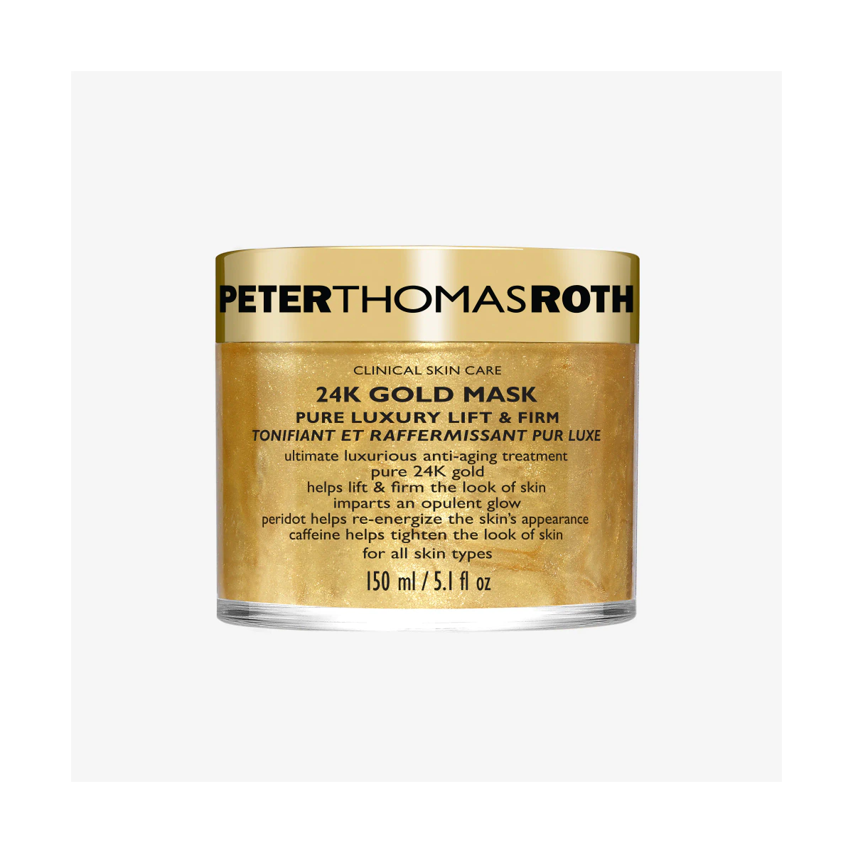 24K Gold Mask Pure Luxury Lift & Firm 150ml